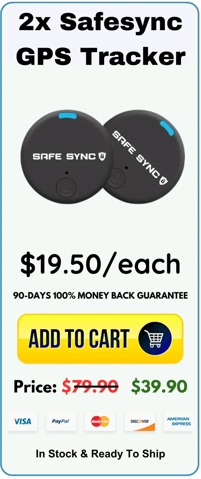 Safesync GPS Tracker price 